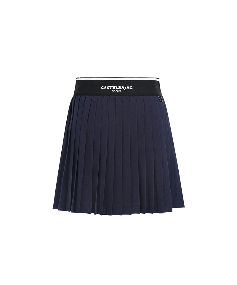 Castelbajac Women's Printed Pleated Skirt - 2 Colors