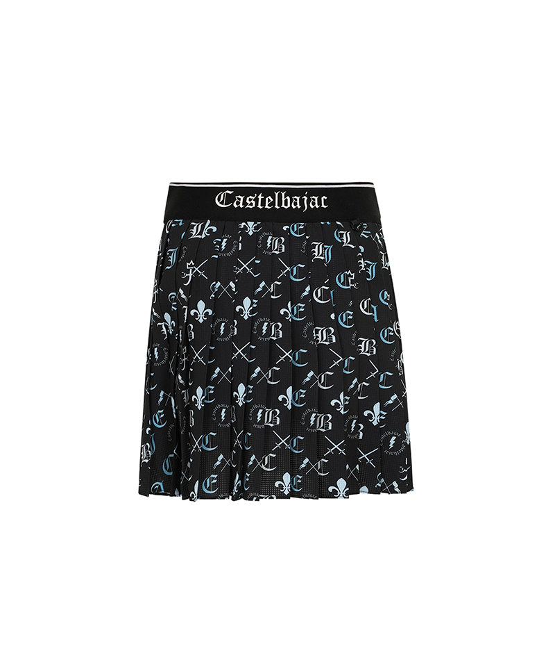 Castelbajac Women's Capsule Line Print Skirt - Black