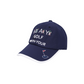 Castelbajac Men's Color Block Point Character Embroidery Ball Cap - Navy