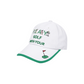 Castelbajac Men's Color Block Point Character Embroidery Ball Cap - White
