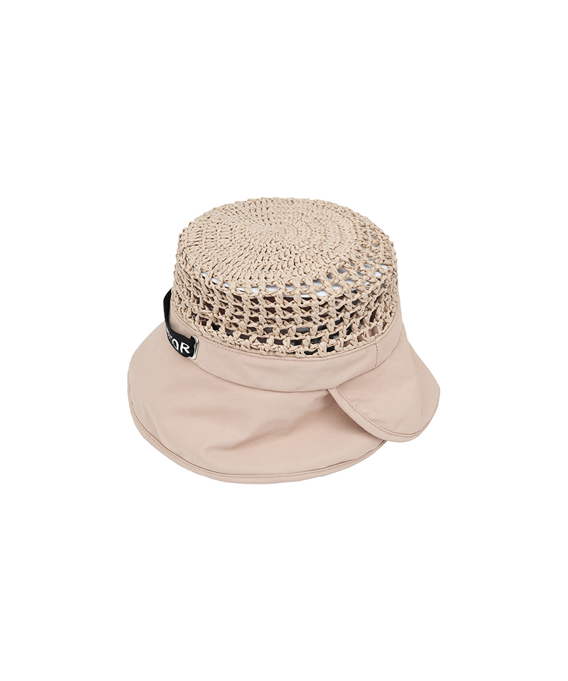 Castelbajac Women's Knit Bucket Hat - Beige