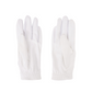 Castelbajac Women's Synthetic Leather Slogan Two-Handed Gloves - White