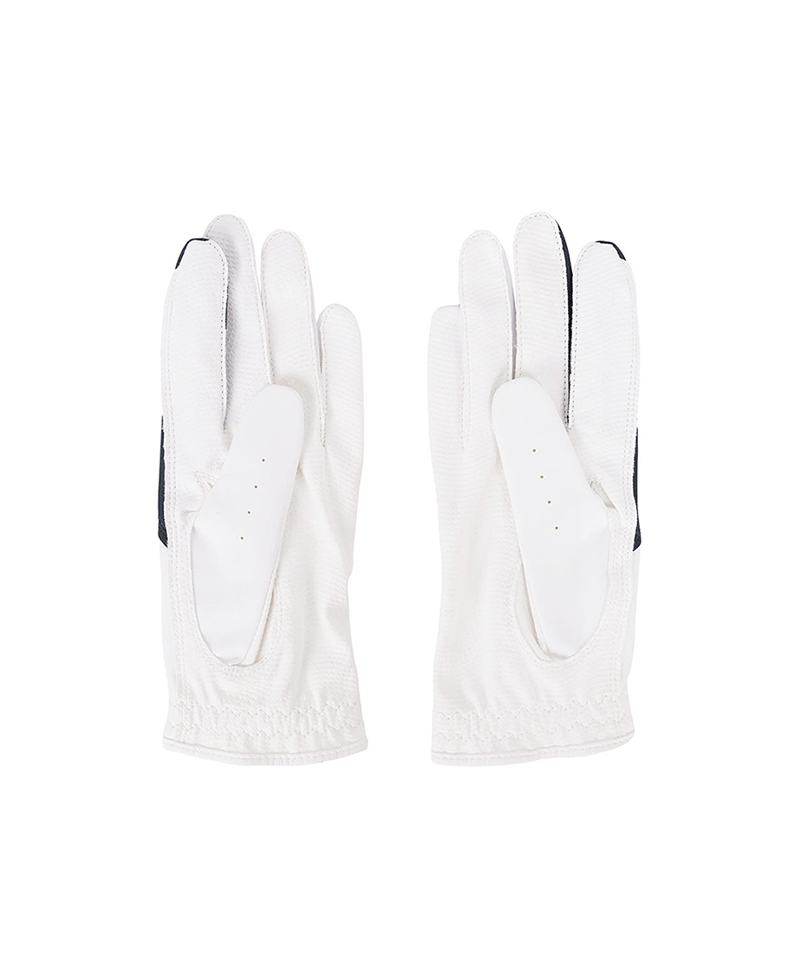 Castelbajac Women's Synthetic Leather Character Two-Handed Gloves - Black