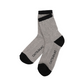 Castelbajac Men's Contrast Accent Long Socks - Grey
