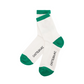 Castelbajac Men's Contrast Accent Long Socks - White