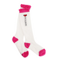 Castelbajac Women's Heart Point Knee Socks - Pink