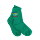 Castelbajac Women's Slogan Point Long Socks - Green
