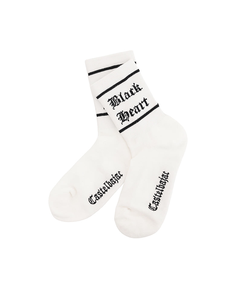 Castelbajac Women's Capsule Line Long Socks - White