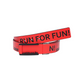 Castelbajac Men's Print Buckle Belt - Red