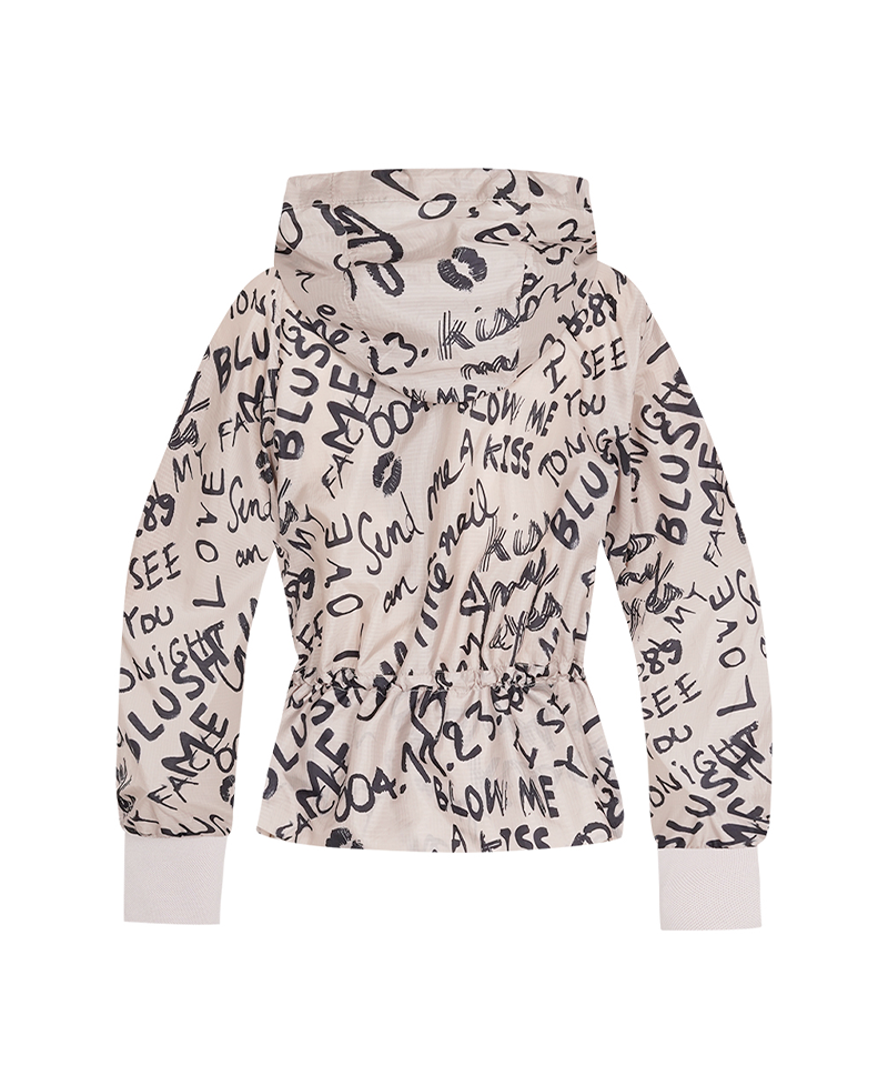 Castelbajac Women's Letter Windbreaker - 2 Colors