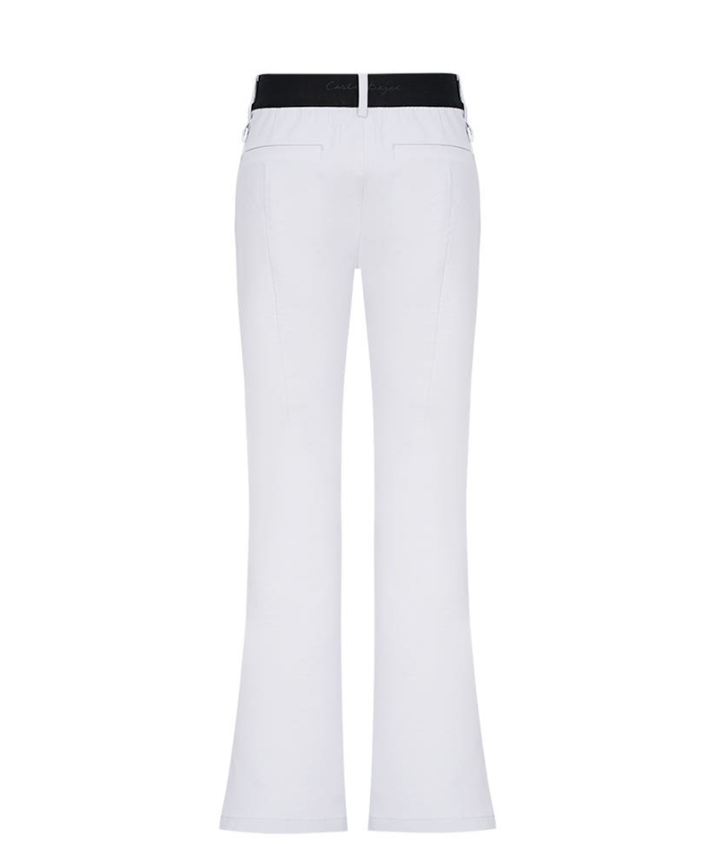 Castelbajac Women's Slit Bootcut Pants - 2 Colors