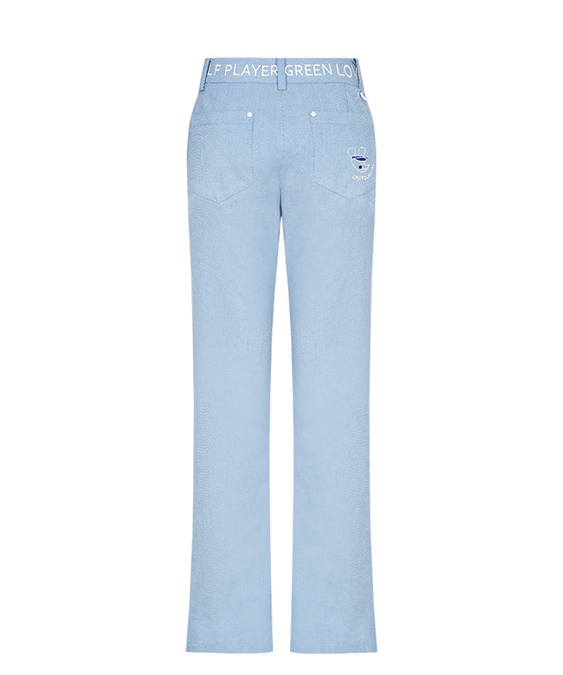 Castelbajac Women's Textured Bootcut Pants - 2 Colors