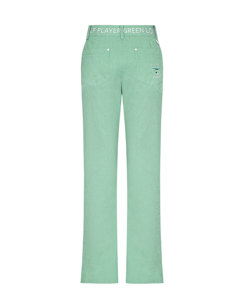 Castelbajac Women's Textured Bootcut Pants - 2 Colors
