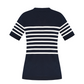 Castelbajac Women's Striped Short-Sleeve Sweater - 2 Colors