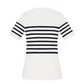 Castelbajac Women's Striped Short-Sleeve Sweater - 2 Colors