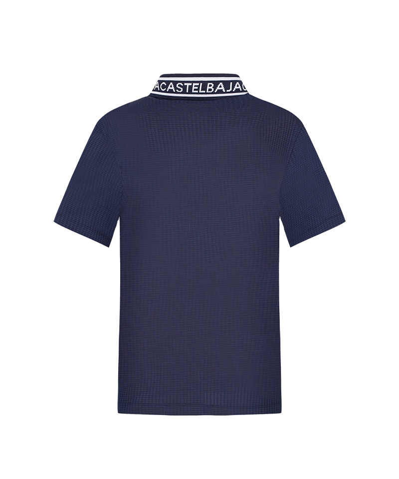 Castelbajac Men's Logo One-Point Yoko Collar T-Shirt - 2 Colors