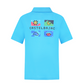 Castelbajac Men's Pixel Graphic Polo T-Shirt - 3 Colors