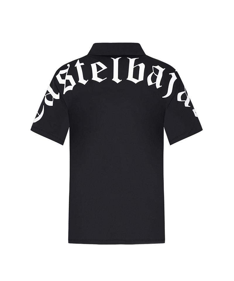 Castelbajac Men's Shoulder Print Polo T-Shirt - 2 Colors