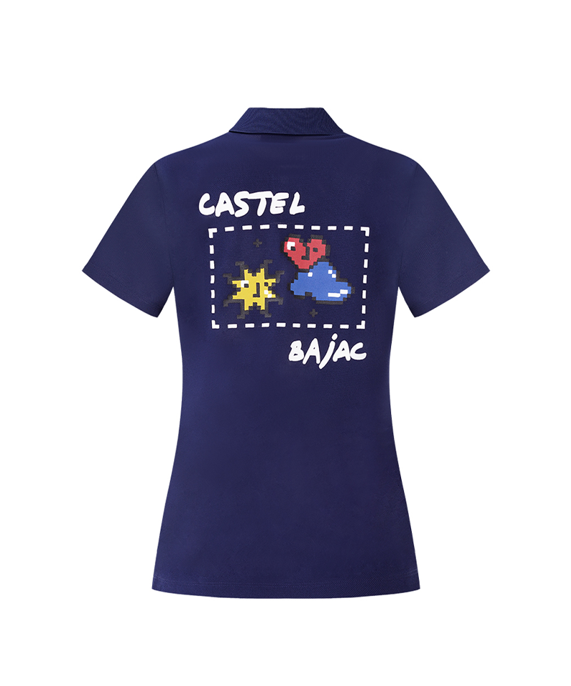 Castelbajac Women's Pixel Art T-Shirt - 3 Colors