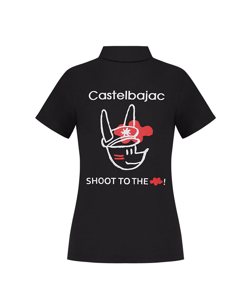 Castelbajac Women's Gold Character Reversible T-Shirt - 2 Colors