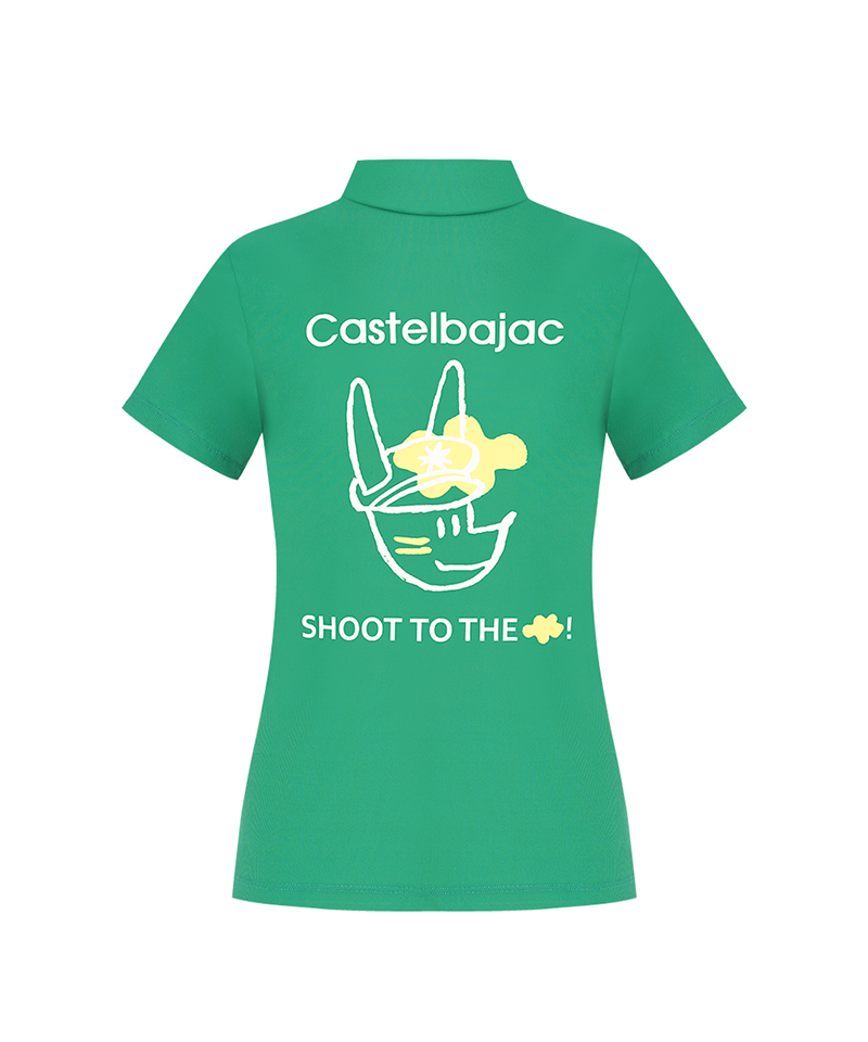 Castelbajac Women's Gold Character Reversible T-Shirt - 2 Colors