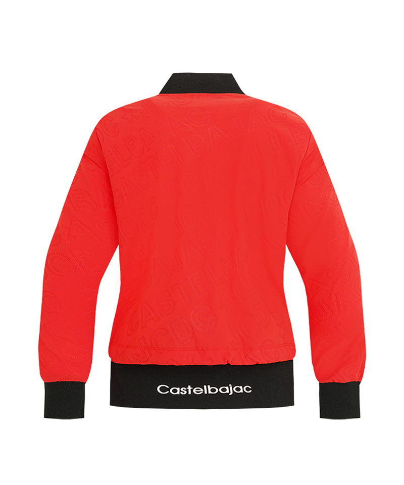 Castelbajac Women's Full-Length Logo Blouson Jumper - Red