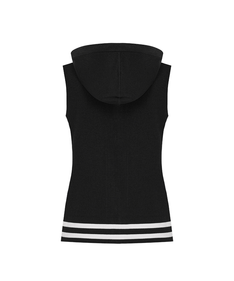 Castelbajac Women's Hooded Zip-Up Vest - 3 Colors
