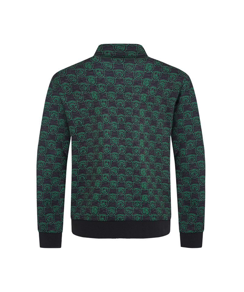 Castelbajac Men's JQD Print Training Top - Green