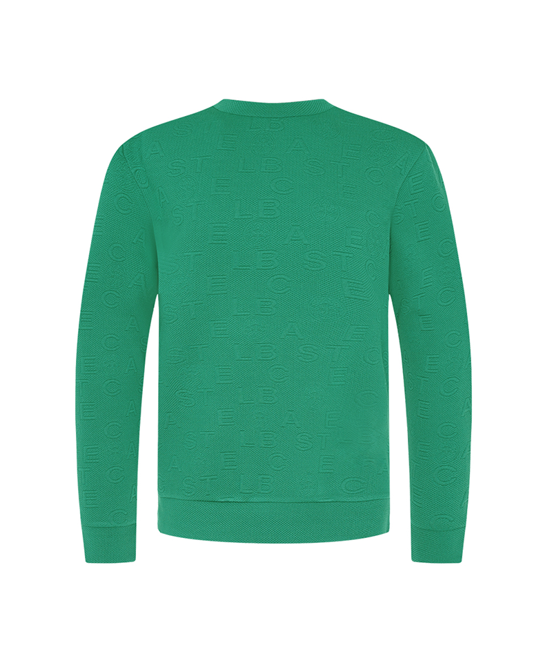 Castelbajac Men's Egg Blazon Logo Embossed JQD MTM - Green