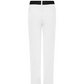 Castelbajac Women's Poly Bonded E-Band Slim Pants - White