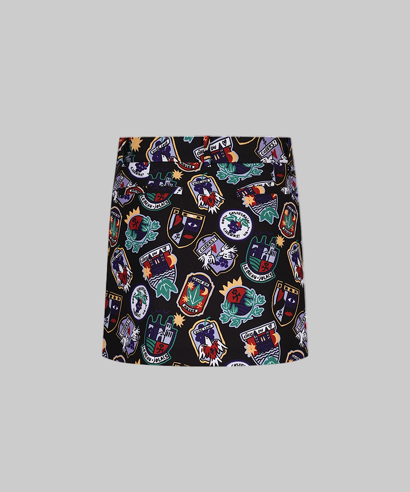 Castelbajac Women's Full-Length Pattern Culottes - Mix