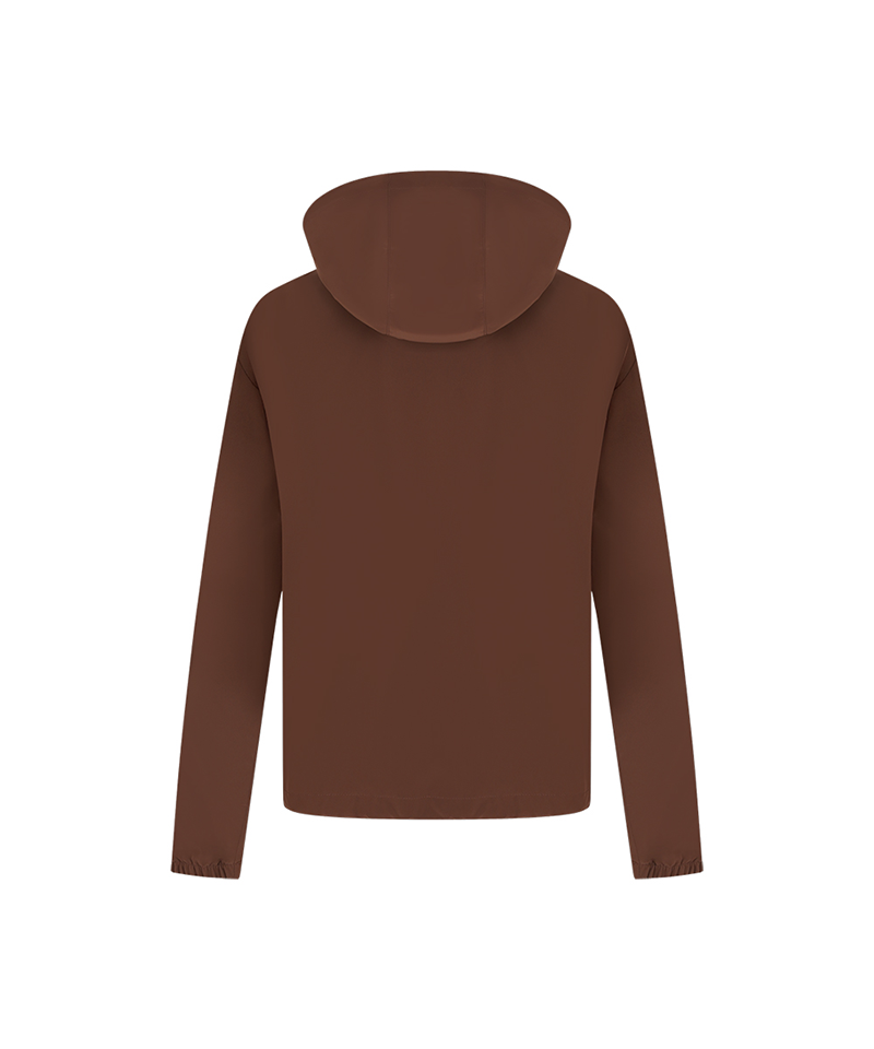 Castelbajac Women's Black Line Detachable Hooded Jumper - Brown