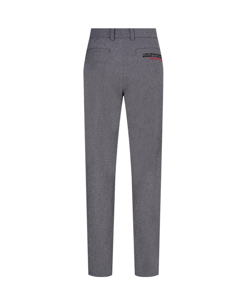 Castelbajac Men's Artwork Point Standard Pants - Grey