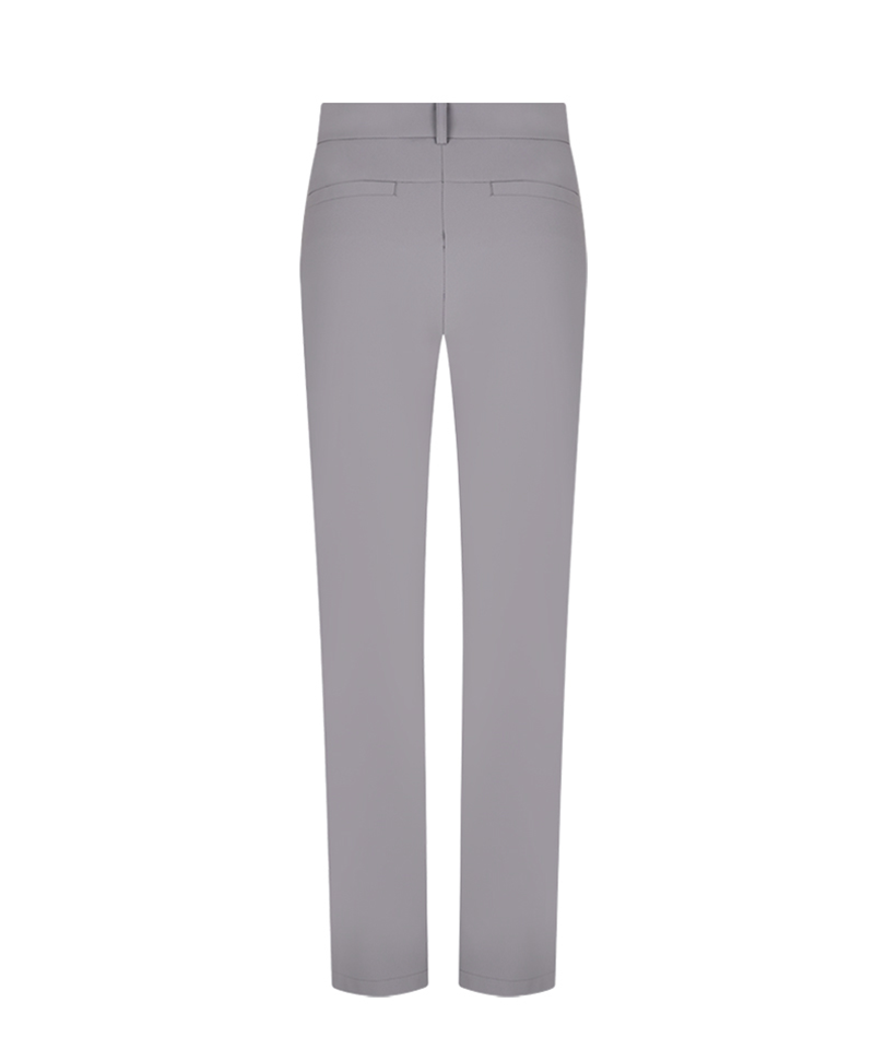 Castelbajac Women's Side-Slit Slim Pants - Grey