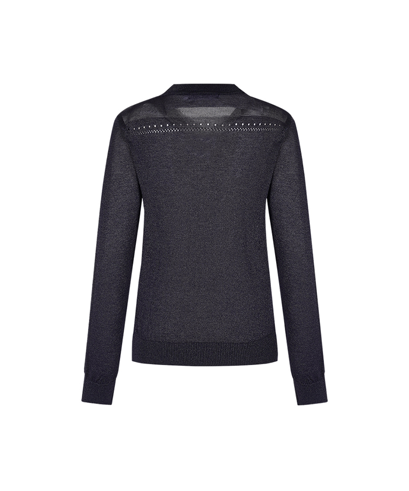 Castelbajac Women's Skashi V-Neck Cardigan - Navy