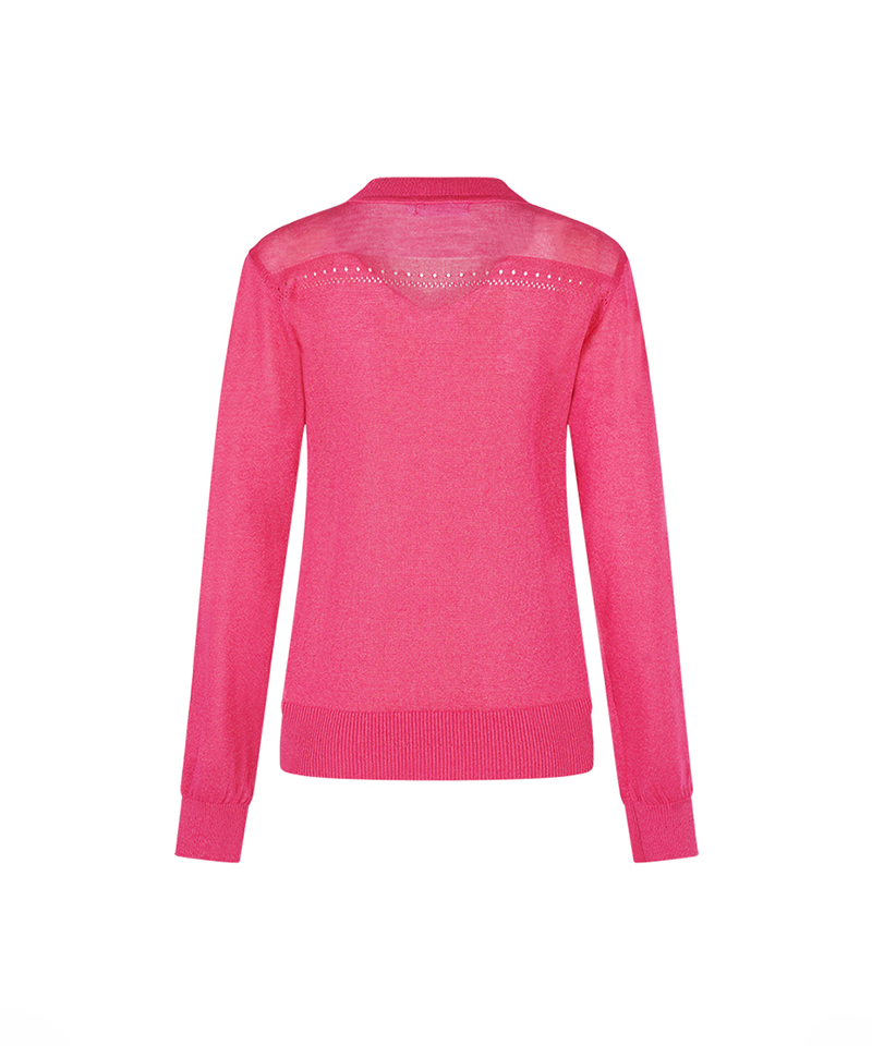 Castelbajac Women's Skashi V-Neck Cardigan - Pink