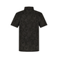 Castelbajac Men's Full-Print Short-Sleeve Collared T-Shirt - Black