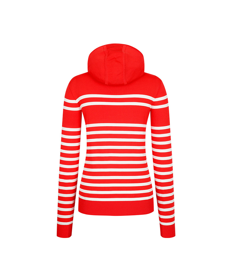 Castelbajac Women's Striped Sweater - Red
