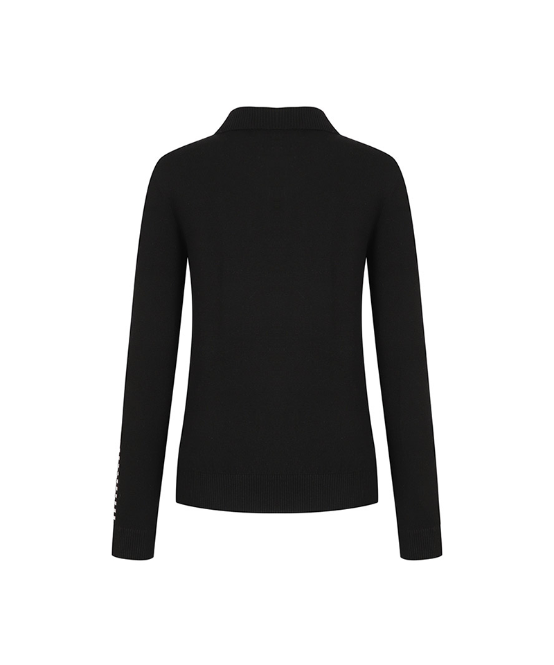 Castelbajac Women's Eri Half-Zip Sweater - Black