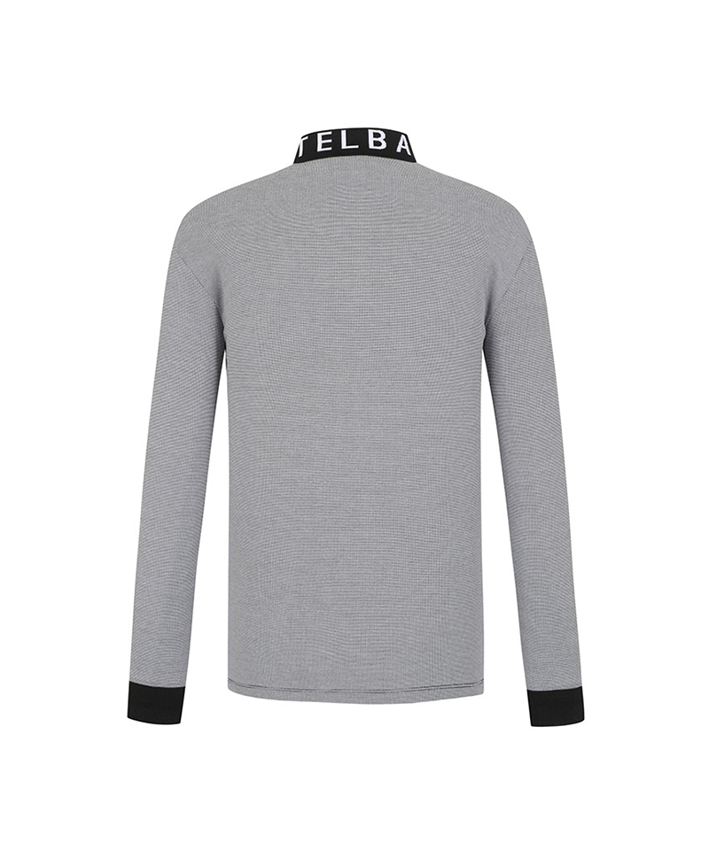 Castelbajac Men's Lettering Collar T-Shirt - Black