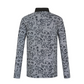 Castelbajac Men's Seasonal Pattern Long-Sleeve Collared T-Shirt - Black