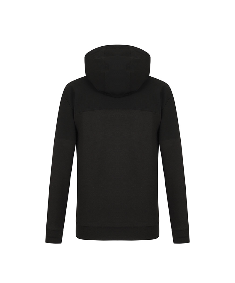 Castelbajac Men's Woven Mix Hooded T-Shirt - Black