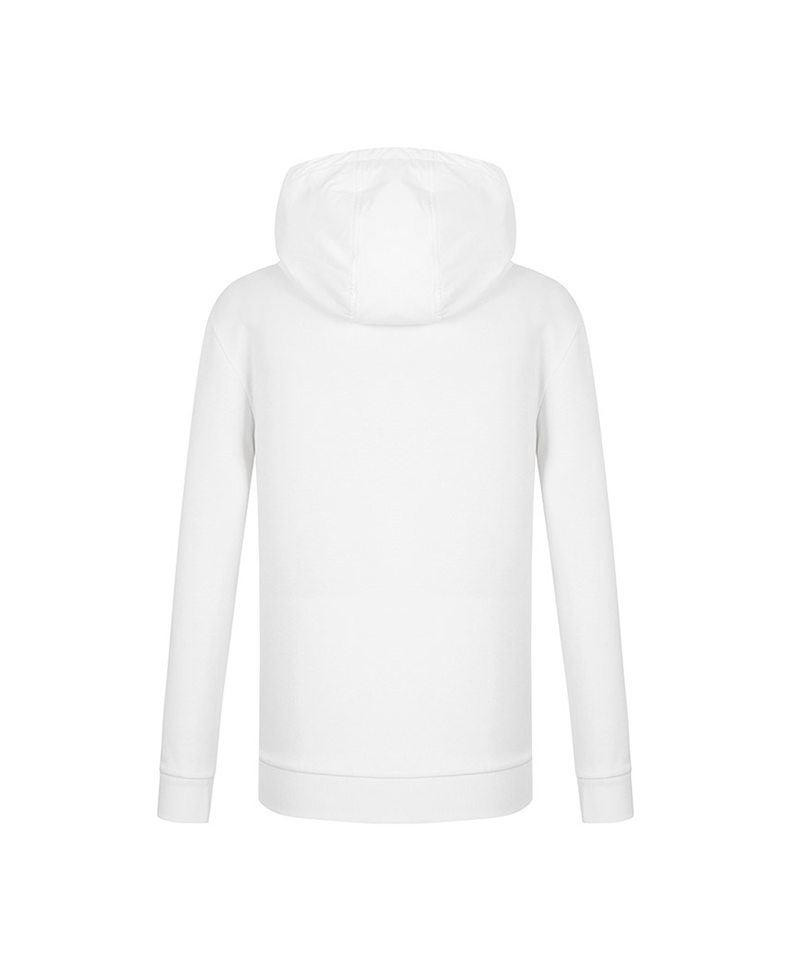 Castelbajac Men's Woven Hooded Half-Zip T-Shirt - White