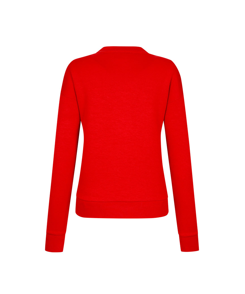 Castelbajac Women's Embossed Round T-Shirt - Red