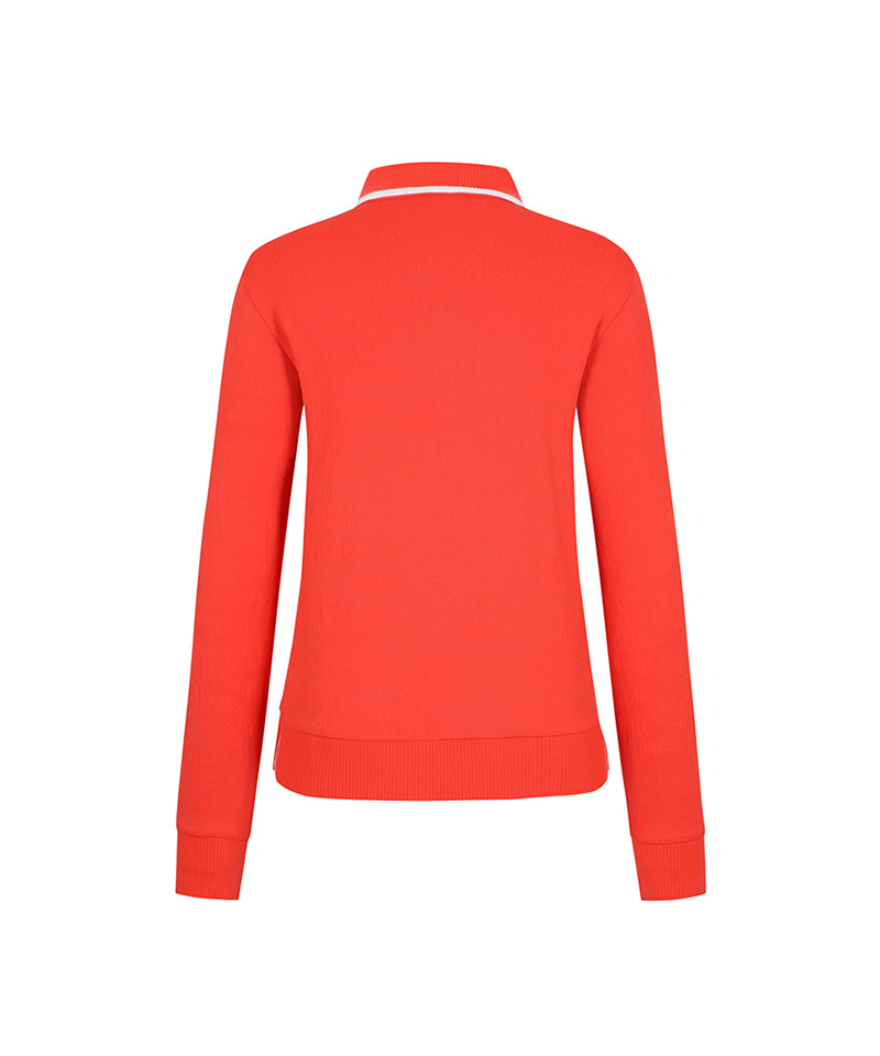 Castelbajac Women's Full-Length Jacquard T-Shirt - Red