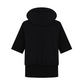 Castelbajac Women's Snap Point Short-Sleeve Hooded Padded Jumper - Black