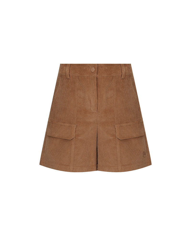 Castelbajac Women's Corduroy Shorts - Beige