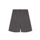 Castelbajac Women's Embroidered Logo Point Pintuck Shorts - Grey