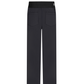 Castelbajac Women's Logo Band Padded Bootcut Pants - Black