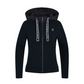 Castelbajac Women's Artwork Embroidered Hybrid Padded Zip-Up Hoodie - Navy